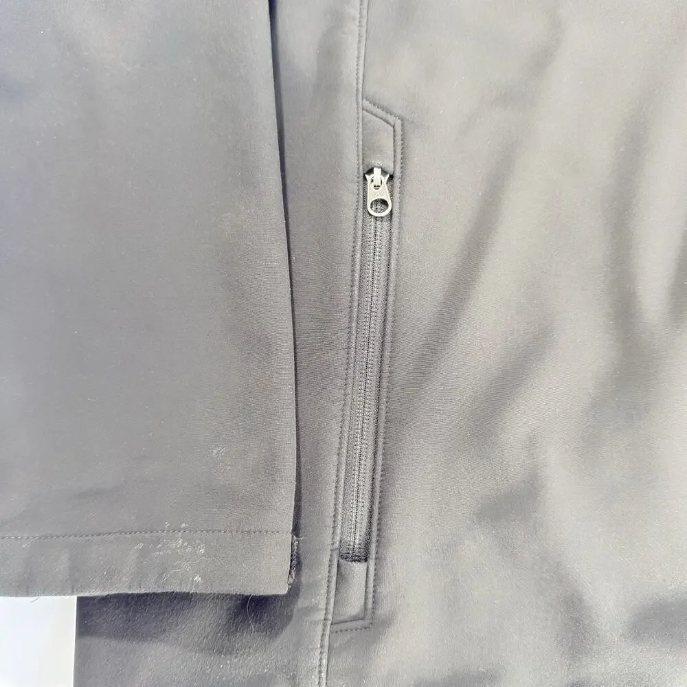 The North Face Apex Bionic Mens XXL Gray Softshell Full Zip Jacket Windproof